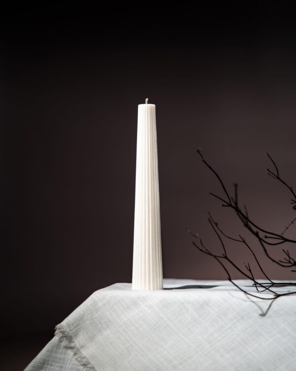 Tapered Ribbed (Soy Wax)